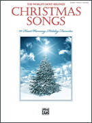 The World's Most Beloved Christmas Songs piano sheet music cover